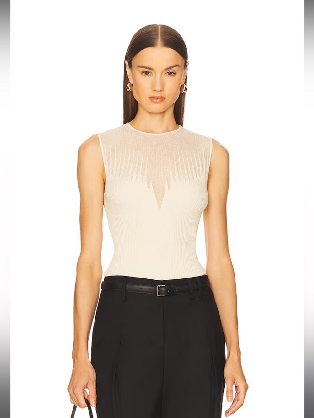 L’Academie Minette Tank in Beige